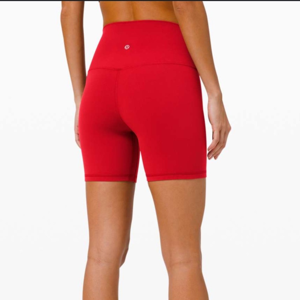 Lululemon align hi rise biker short 6”